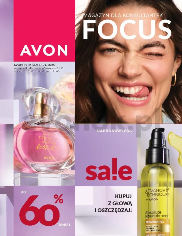 Katalog Avon Focus 1 2025 Styczeń