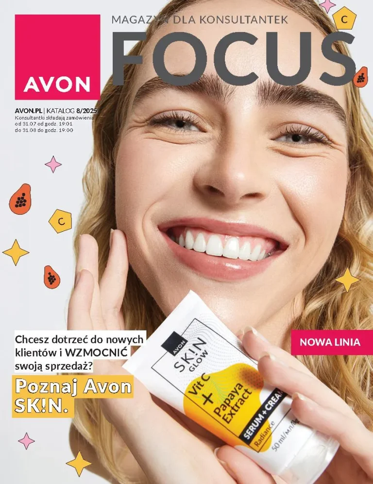Avon Fokus 8 2025 Sierpień